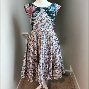 Vintage Handmade‎ Floral Dress Size Small